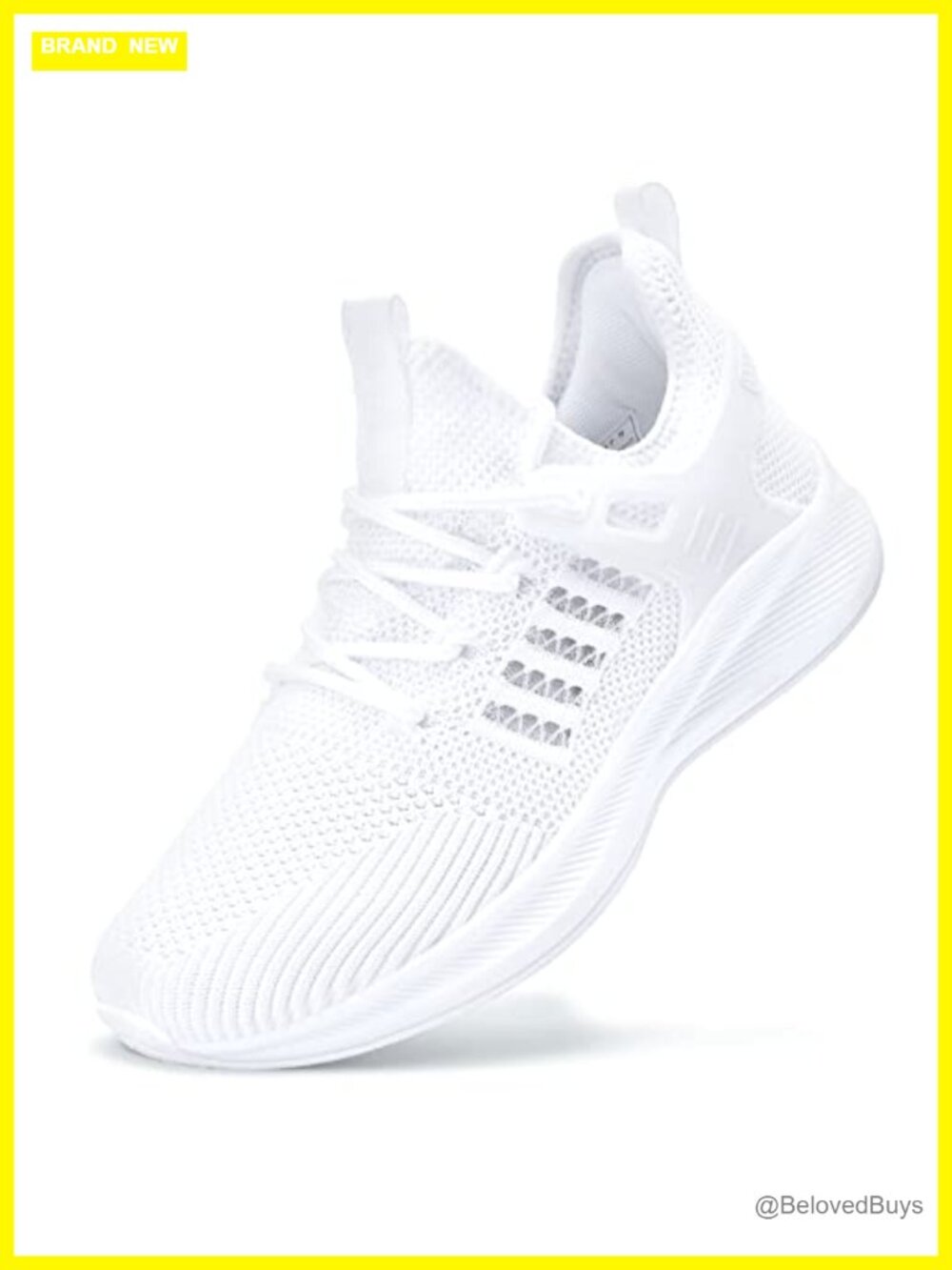 Womens Lightweight Breathable Slip On Walking Athletic Sneakers